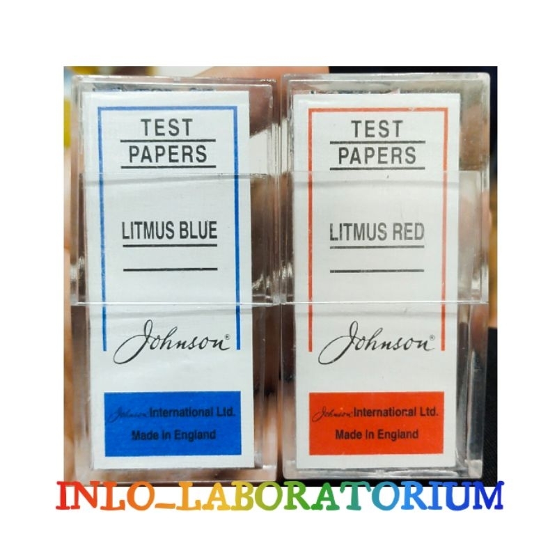 Lakmus Jhonson /Kertas Lakmus/Lakmus Merah/Lakmus Biru