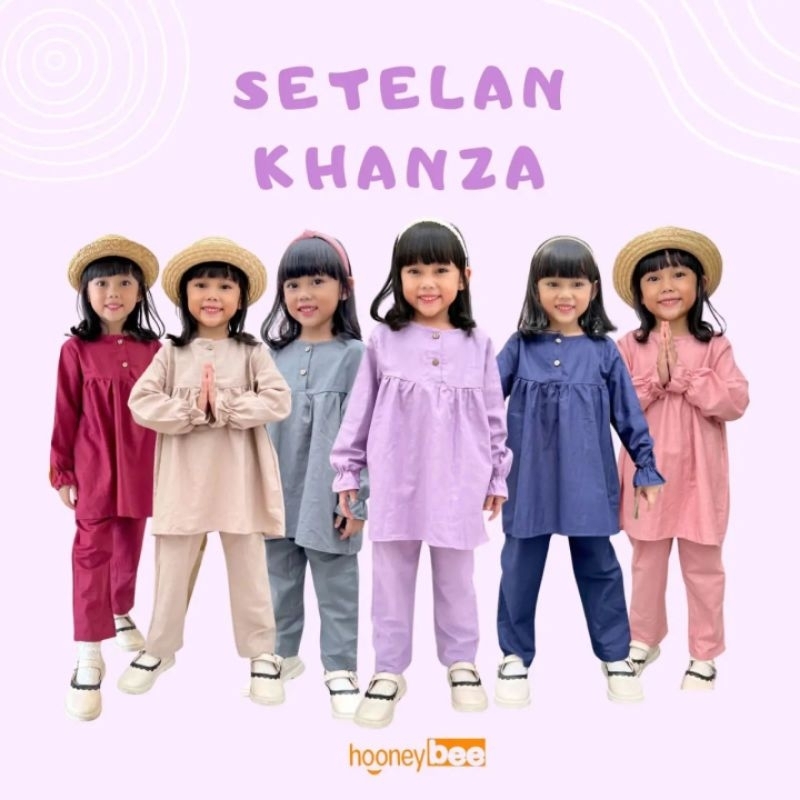 SETELAN KHANZA BY HONEYBEE (BRP212)