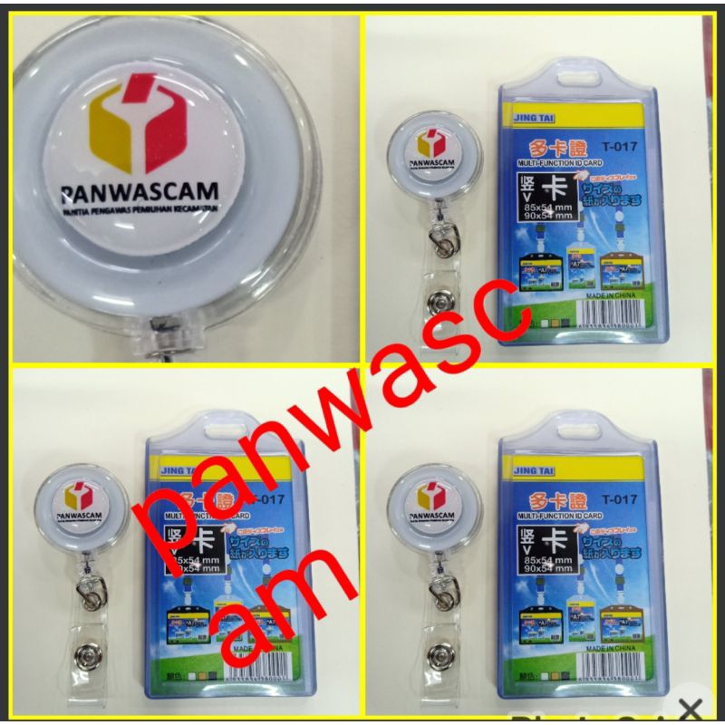 

GANTUNGAN ID CARD YOYO PANWASCAM ID CARD HOLDER PANWASCAM