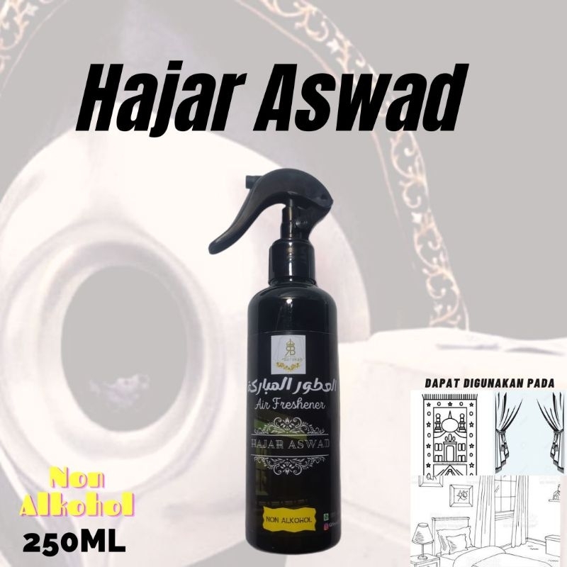 Hajar Aswad Pengharum Ruangan / Air freshener NON ALKOHOL Parfum Ambal karpet sejadah gordeng sofa k