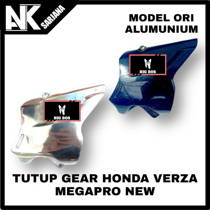 COVER GEAR DEPAN HONDA VERZA MEGAPRO NEW MEGAPRO MONO SHOCK TUTUP GIR DEPAN VERZA MEGAPRO NEW MEGAPR