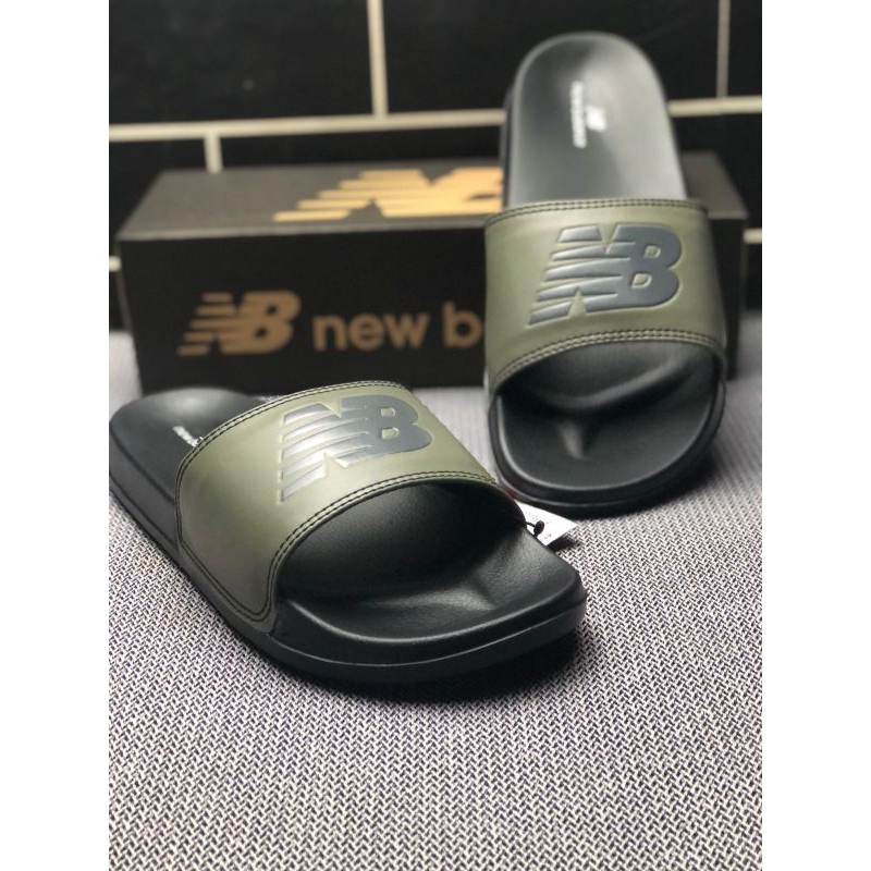 SENDAL slop NB new BALENCIA PRIA/WANITA FREE BOX+PEPERBAK CASUAL SLIDE.