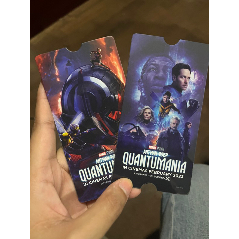 Collectible Ticket Ant Man #15 CGV [PILIH SALAH SATU, TDK DAPAT 2]