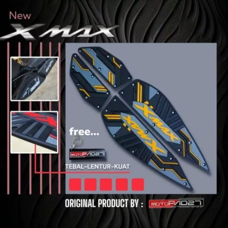 KARPET BORDES PIJAKAN KAKI YAMAHA NEW XMAX 2023