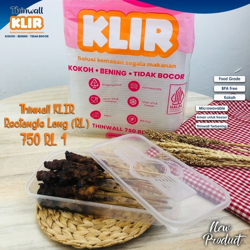 THINWALL KLIR RECTANGLE LONG (RL) 750 SEKAT 3/SEKAT 2