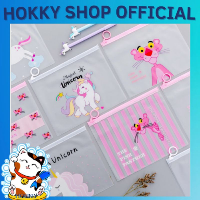 

Tempat Pensil Karakter Lucu / Tempat Pensil Unicorn & Pink Panther / Tempat Pensil