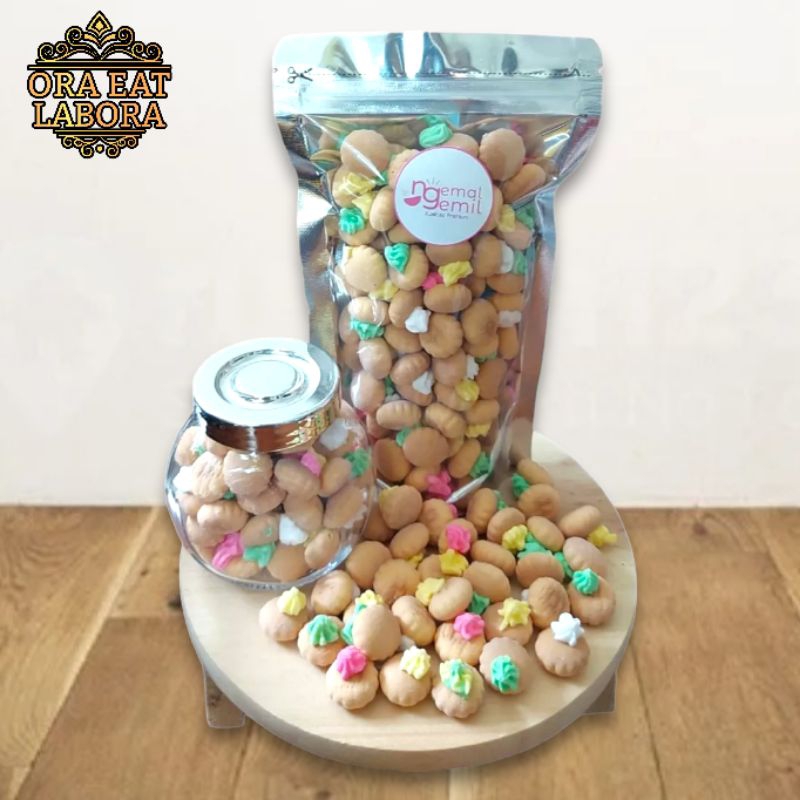 

Biskuit Gemrose Biskuit Diamond Biskuit Gula Warna Warni Homemade Kualitas Premium - Ora Eat Labora
