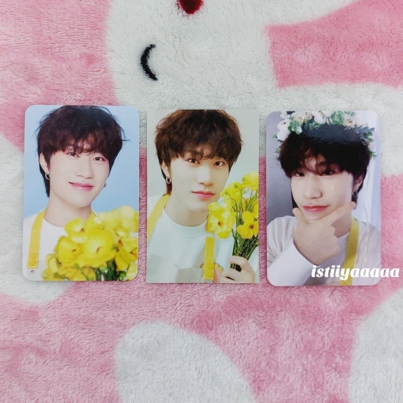 Photocard treasure junkyu yedam blooming