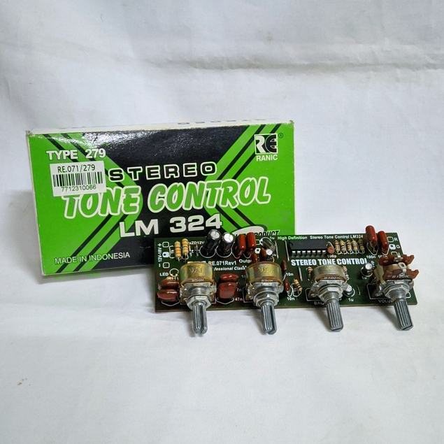 Kit Tone Control Stereo RANIC LM 324 Type 279