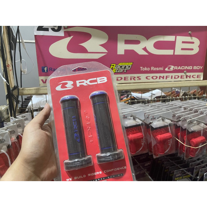 HANDLE GRIP HANDGRIP RCB RUBBER HG55 RACINGBOY