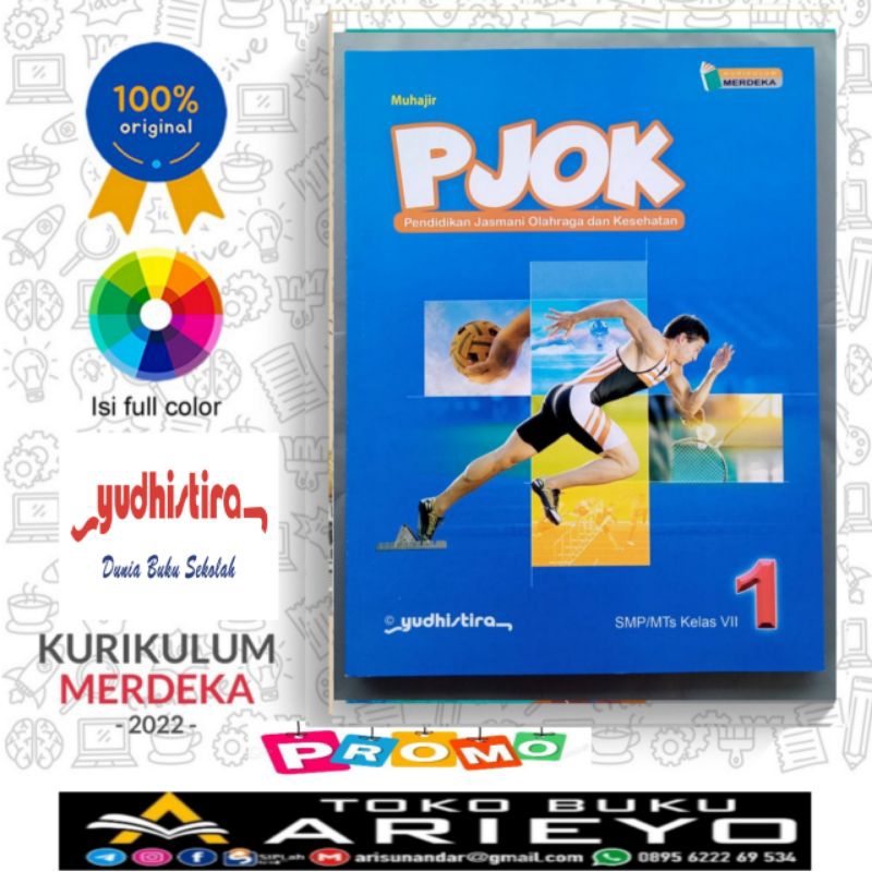 

New+K-Merdeka Yudhistira PJOK - SMP/MTs Kelas : 7 Penulis ; Muhajir
