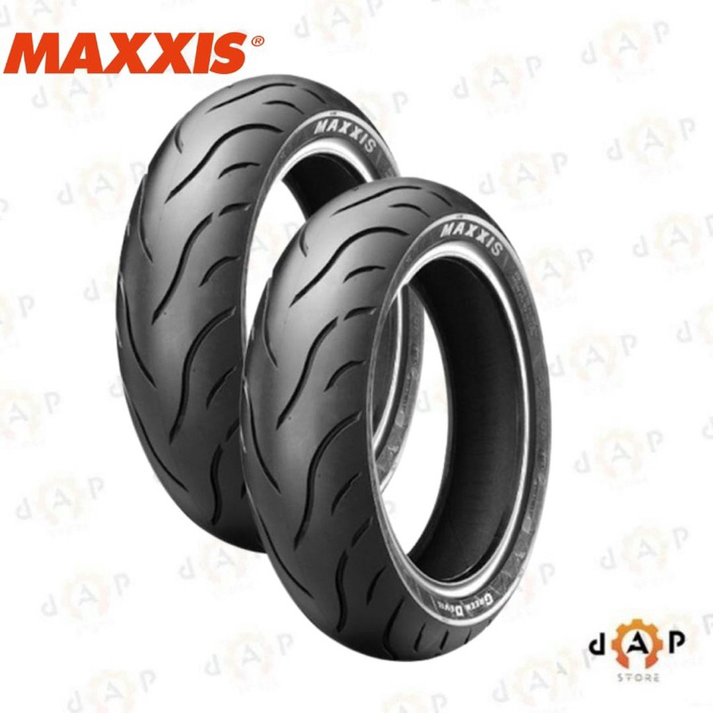 PAKET BAN MOTOR RING 17 // MAXXIS GREEN DEVIL 80/80-17 & 100/80-17 TUBELESS // BAN MOTOR MX KING