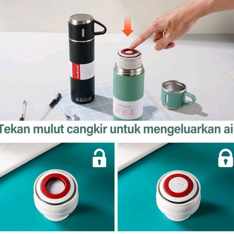 Termos Sultan / Vacuum Flask Set / Termos Hampers Gift