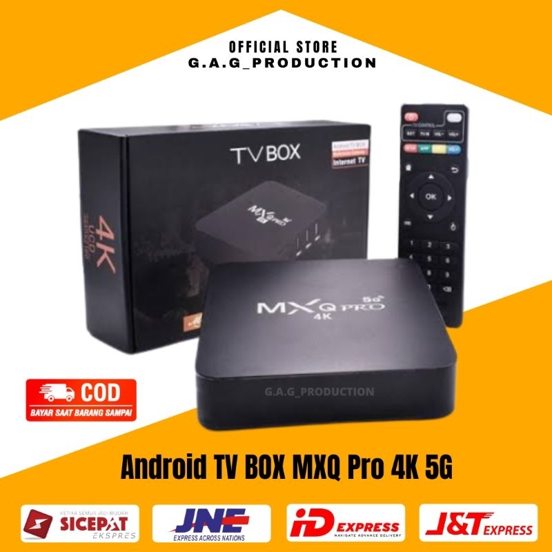 Android TV BOX MXQ Pro 5G , Smart tv HD 4K