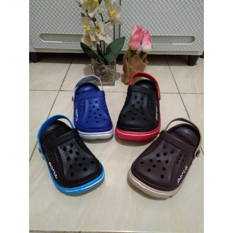 Porto 1006B Sandal Baim Anak / Sandal Kokop Tanggung Laki laki