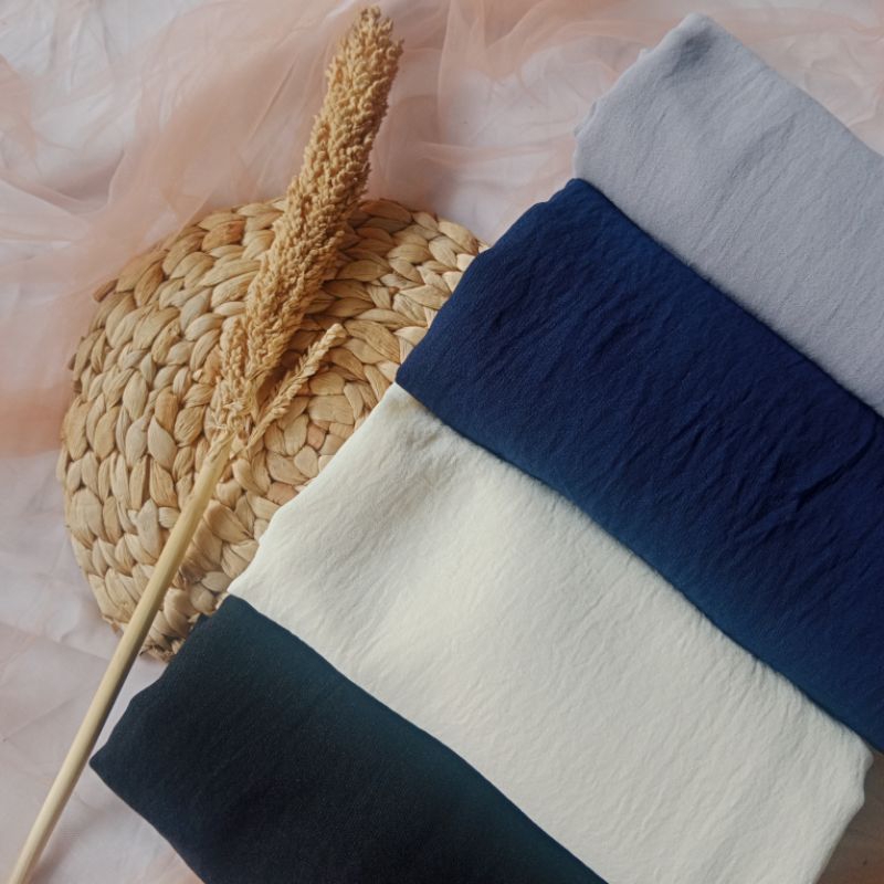 Pashmina crinkle