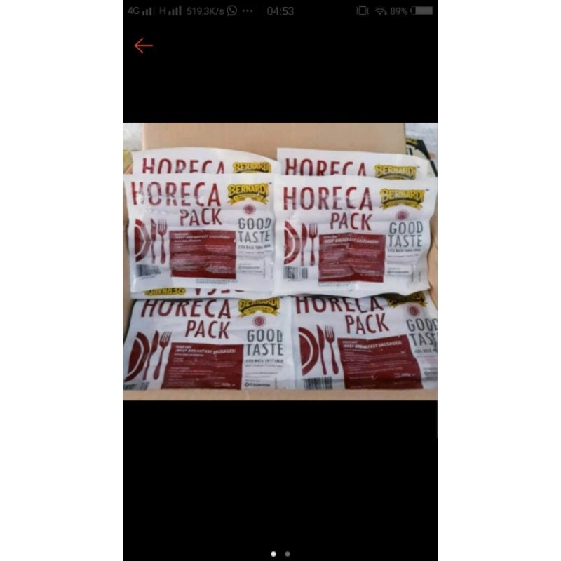 

HORECA PACK 500G