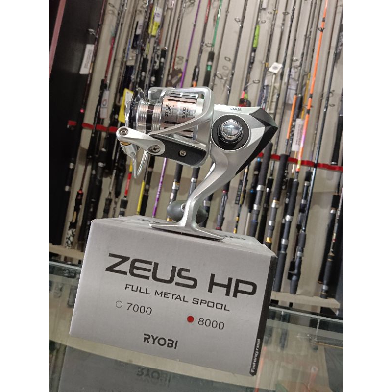Reel RYOBI ZEUS HP Full Metal Spool 8000 Power Handle