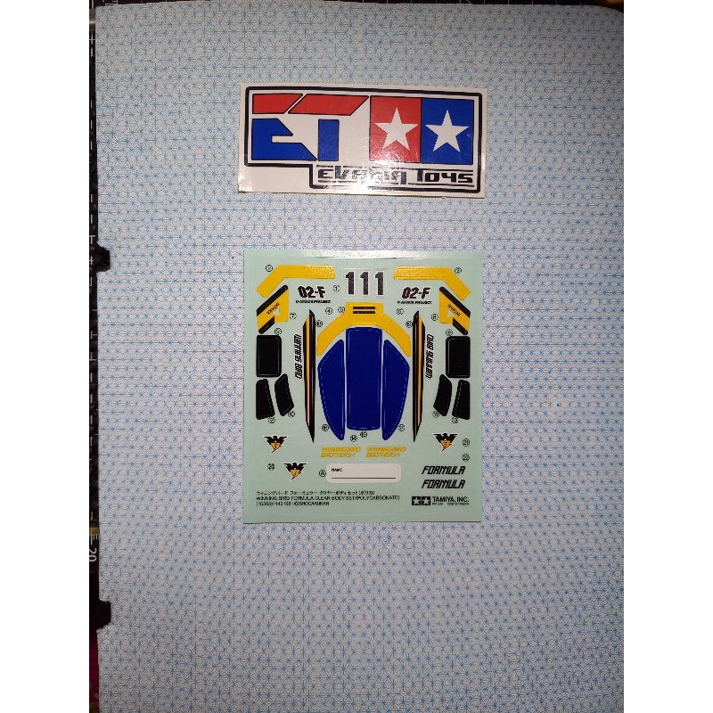 Tamiya Decal Winning Bird