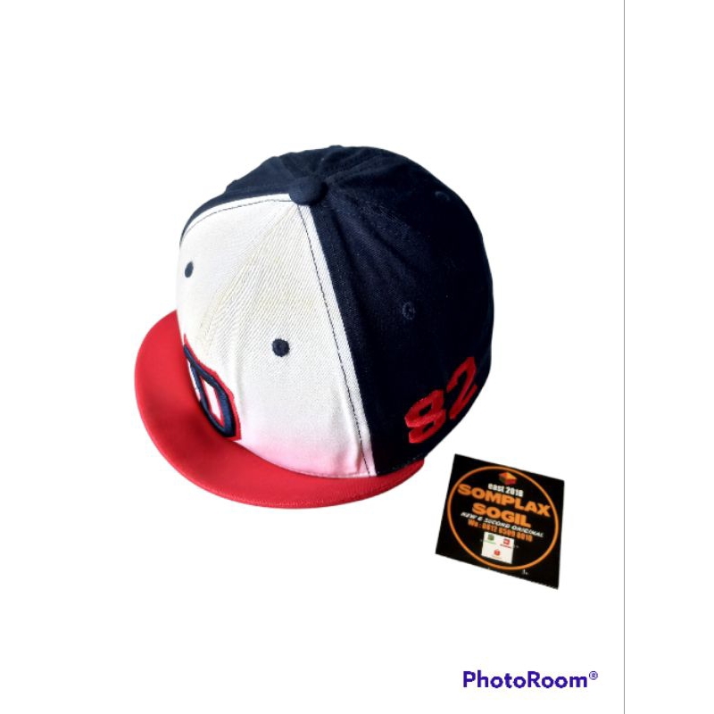 Blue magic boys cycling caps second snapback preloved topi sepeda