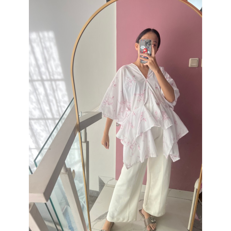 yukata bordir new special white