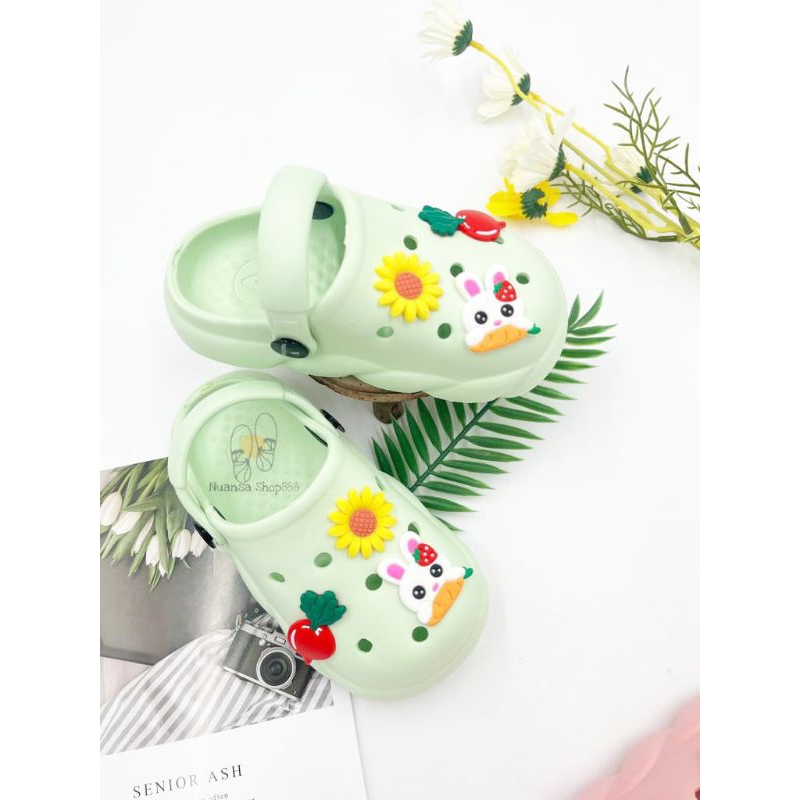 SANDAL BAIM ANAK PEREMPUAN TERBARU MOTIF KELINCI UK 24-29 710 P2