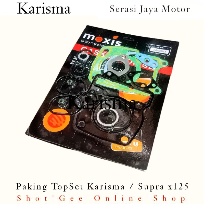 PAKING TOPSET KARISMA/SUPRA X 125 / PACKING GASKET TOP SET KARISMA/SUPRA X125