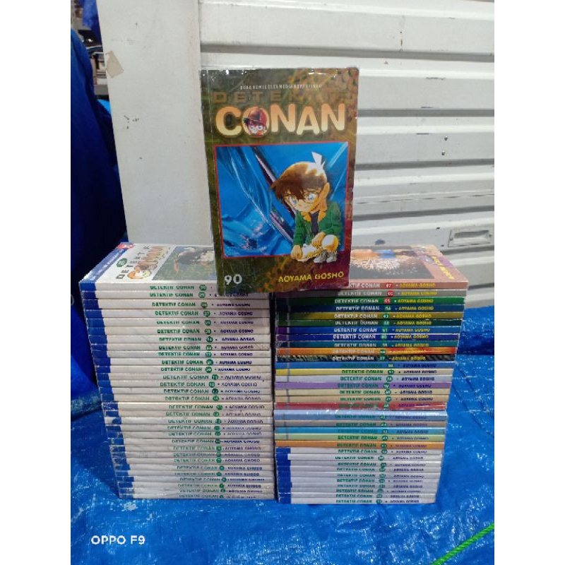komik cerita detektif Conan 1-90