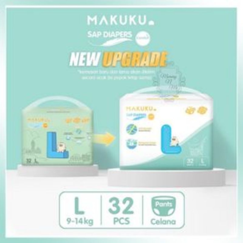makuku diapers L 32