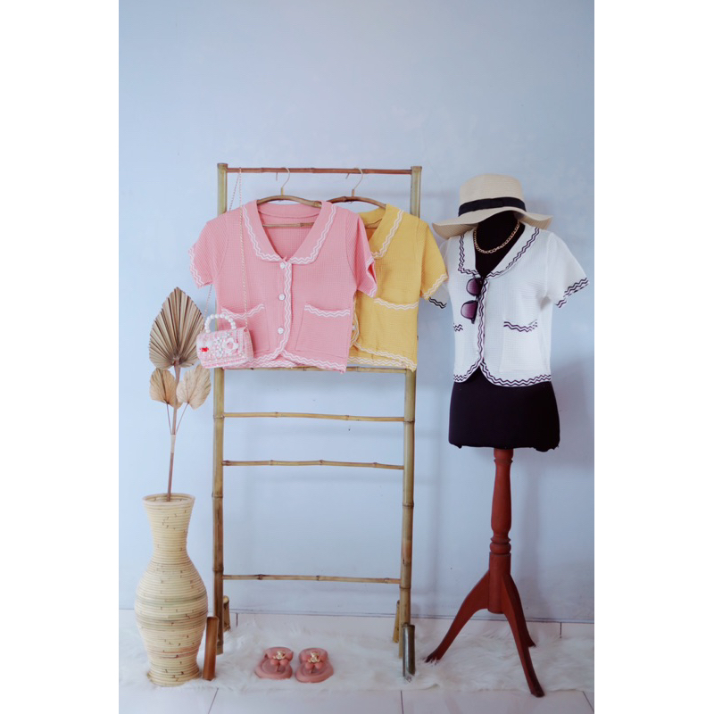 Kemeja crop top Bangkok