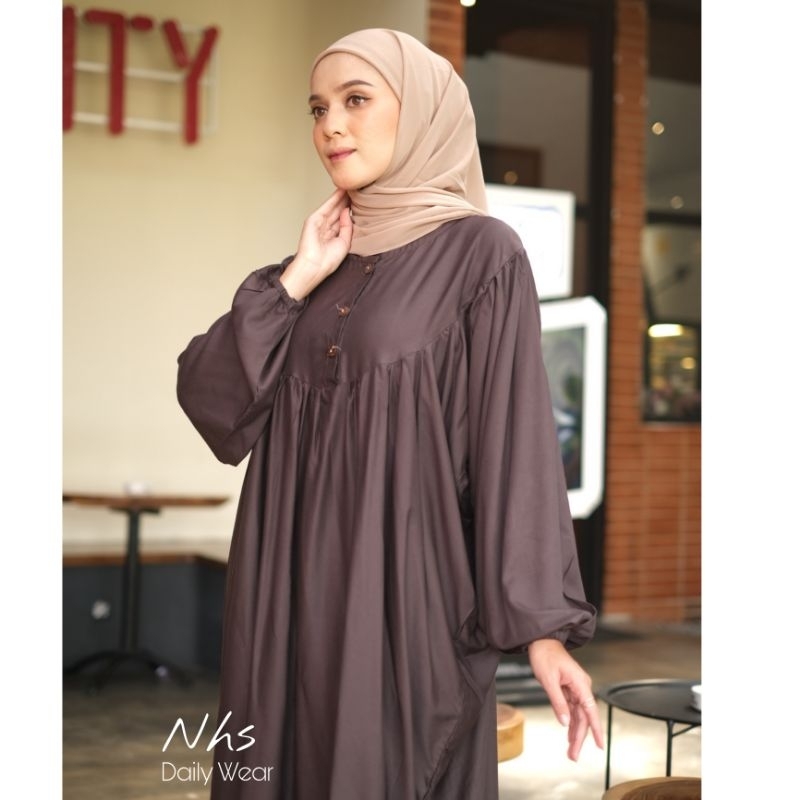 HAZEL KAFTAN GAMIS LD 150CM KATUN TWILL JUMBO