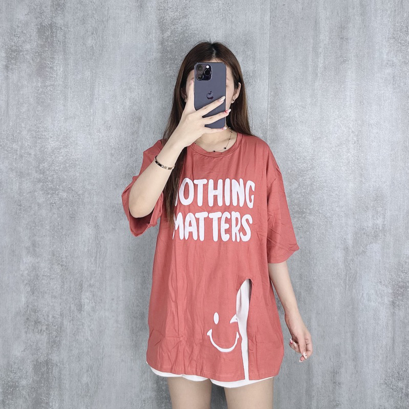 Kaos jumbo XXL nothing | Kaos oversize nothing