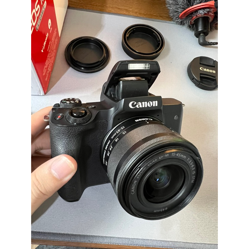 Kamera Bekas Termurah Mirrorless Canon EOS M50 EF-M15-45 IS STM Kit