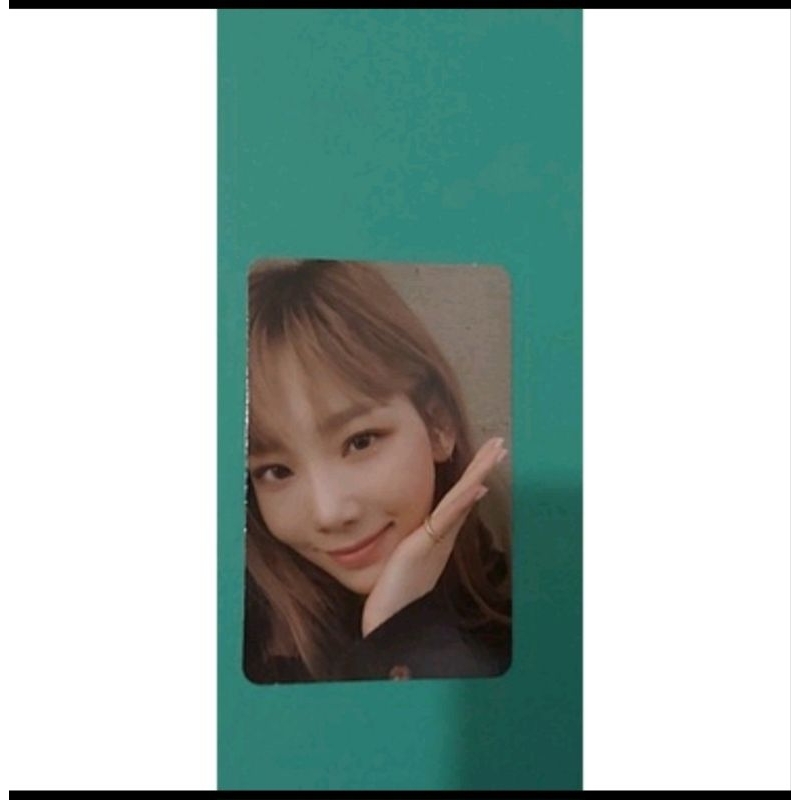 Kim Taeyeon Purpose Repackage Photocard