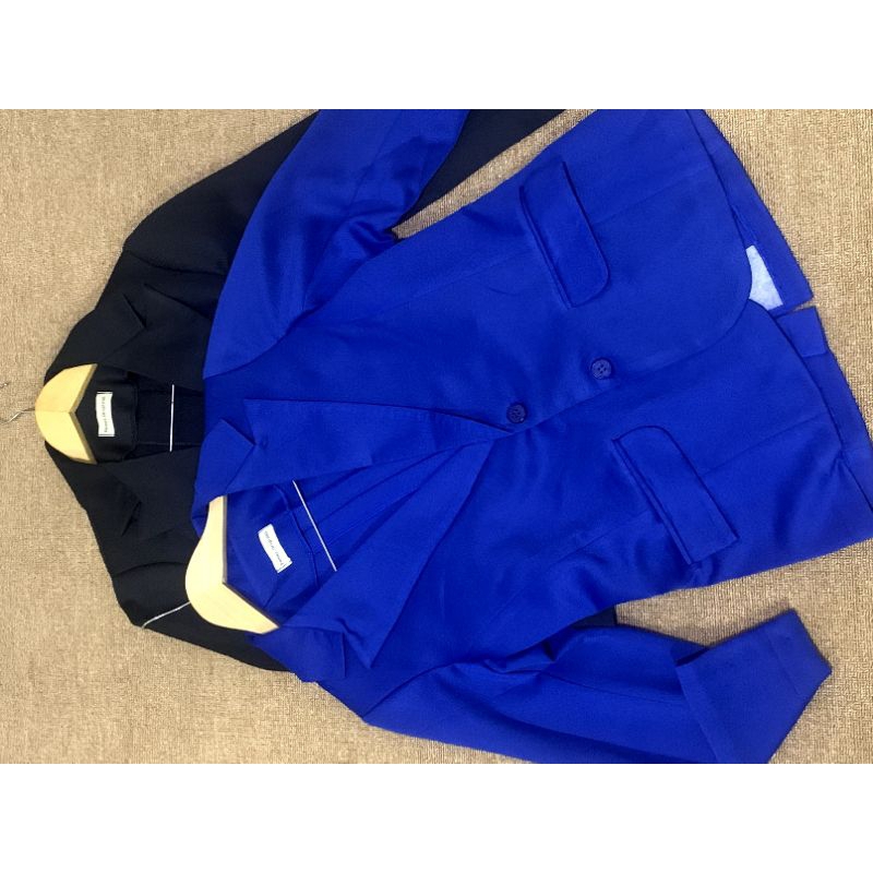 BLAZER CASUAL CEWEK | JAS CASUAL CEWEK | BLAZER BIRU ELEKTRIK JAS BIRU ELEKTRIK