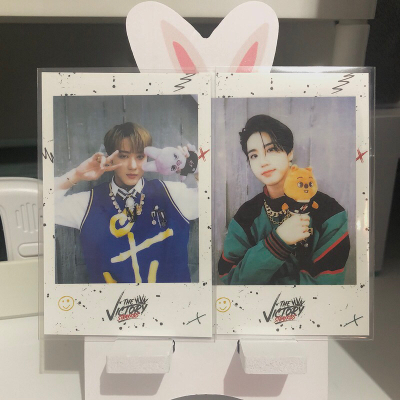 [OFFICIAL] Photocard Polaroid Skzoo the victory pob straykids changbin han jisung benefit pola pc st