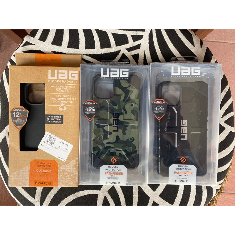 CASE UAG OUTBLACK & PATHFINDER - IPHONE 11