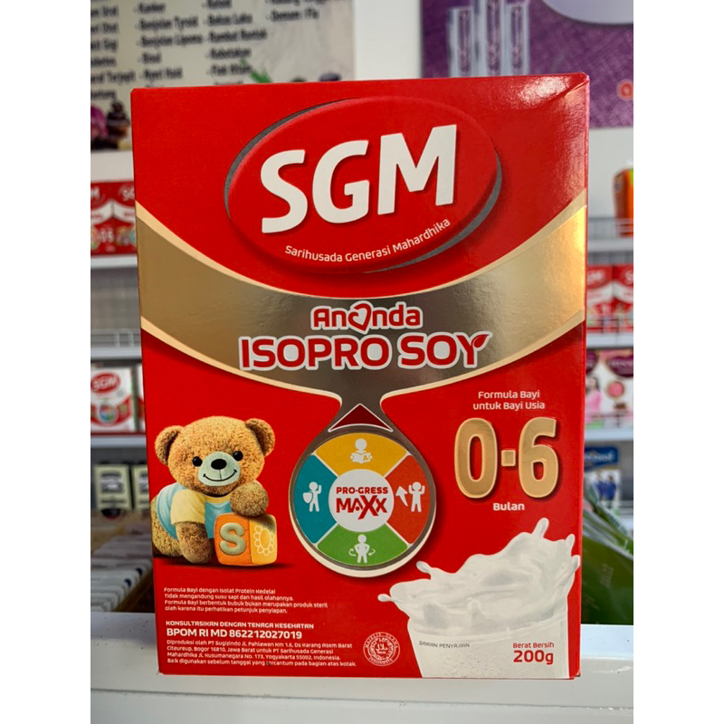 SGM SOYA ISOPROY SOY 0-6 bulan 200Gr