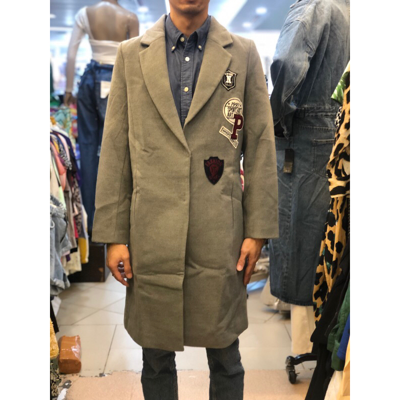 Outer Coat Jacket Winter Panjang import pria wanita unisex keren korea mewah bahan bagus tebel