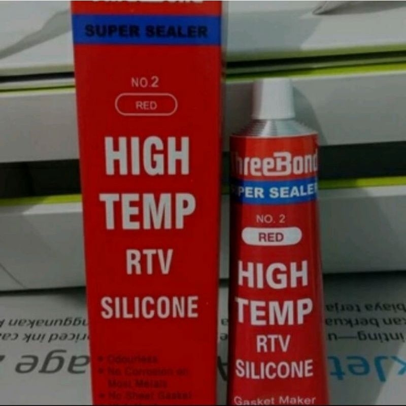 

lem selang radiator lem paking head lem paking karter carter lem paking as roda merk threebond merah