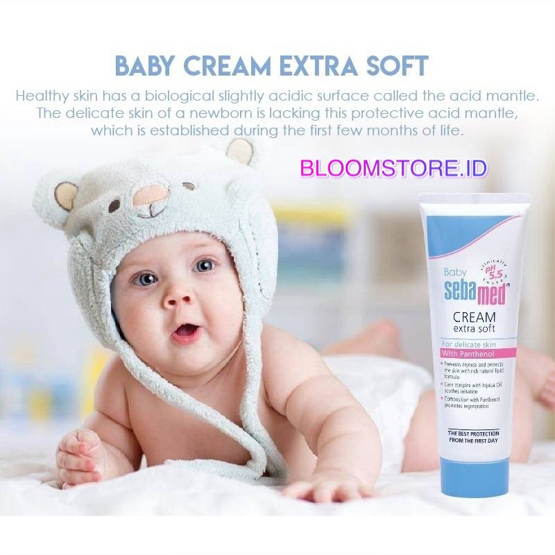 SEBAMED Baby Cream Krim Bayi Ekstra EXTRA SOFT 50 ML 50ML Murah Promo