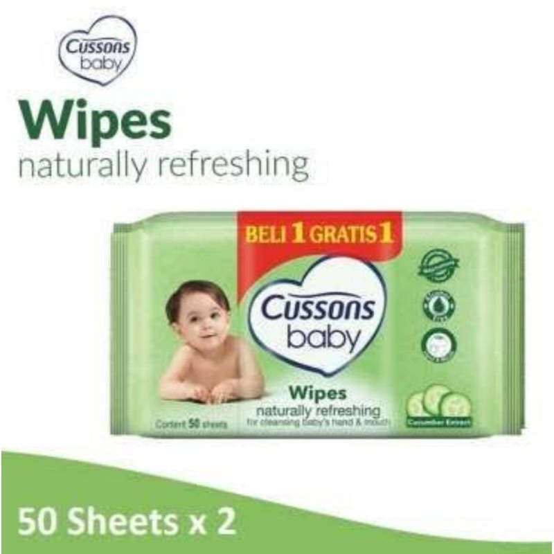 cussons tisu basah