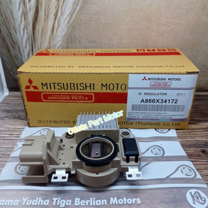 IC REGULATOR ALTERNATOR MITSUBISHI T120SS INJEKSI INJECTION L200 STRADA TRITON GRANDIS PAJERO ORIGIN