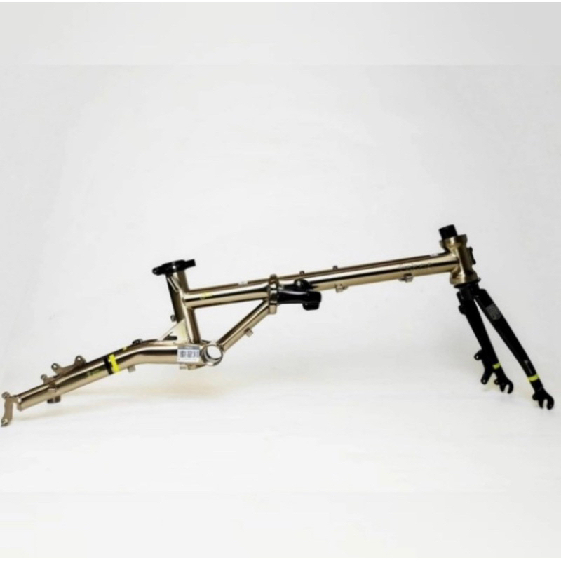 Fnhon frame set gust discbrake 16 inch titanium color