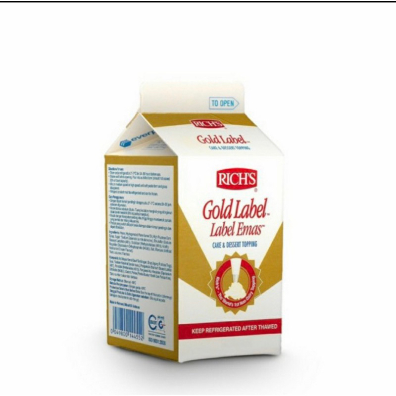 

Rich gold Label 500 gr