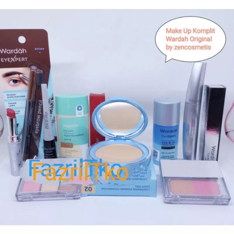 paket makeup Wardah lengkap