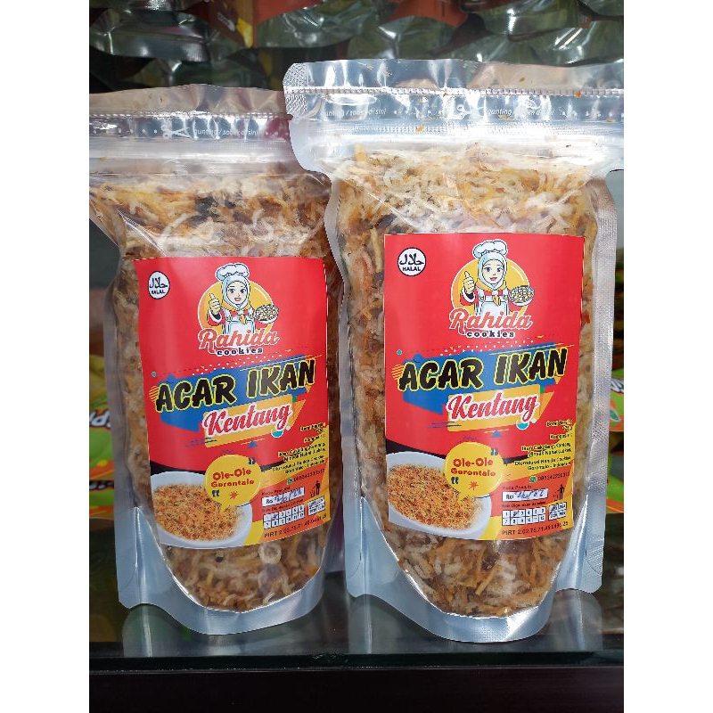 

Acar ikan kentang khas gorontalo