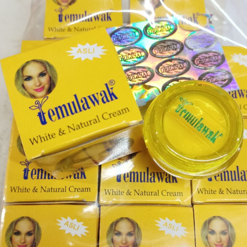 TEMULAWAK BERBIE WHITE &amp; NATURAL CREAM / LUSINAN