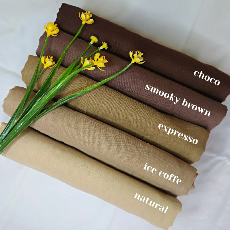 Kerudung Paris Red Rose Polos Segiempat Murah