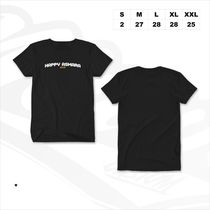 T-shirt Happy Asmara Fans 2